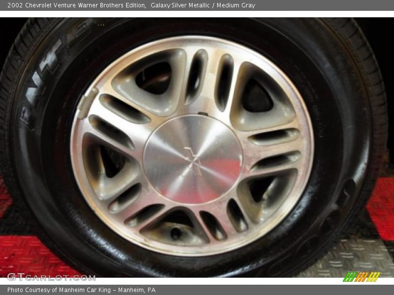 Galaxy Silver Metallic / Medium Gray 2002 Chevrolet Venture Warner Brothers Edition