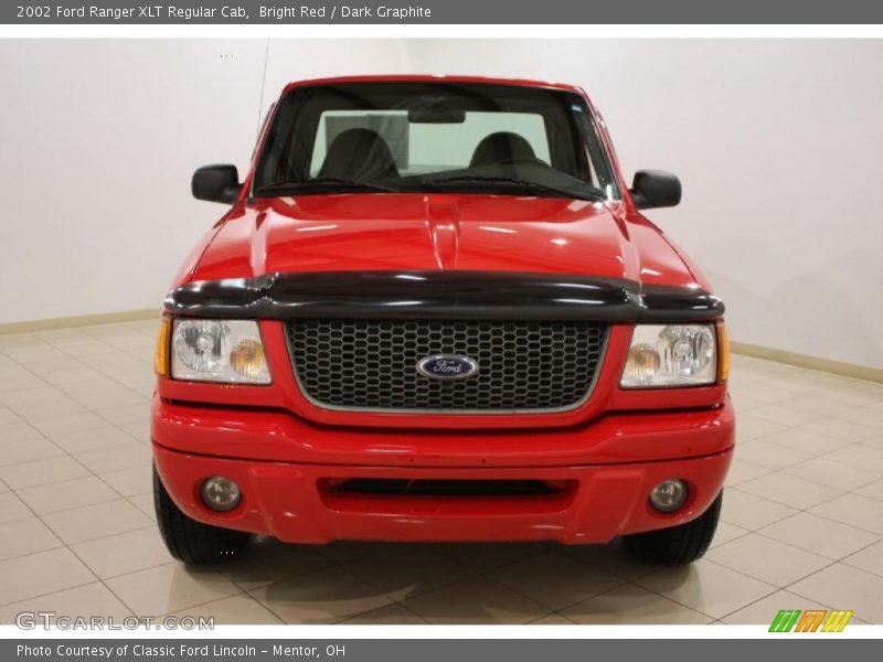 Bright Red / Dark Graphite 2002 Ford Ranger XLT Regular Cab