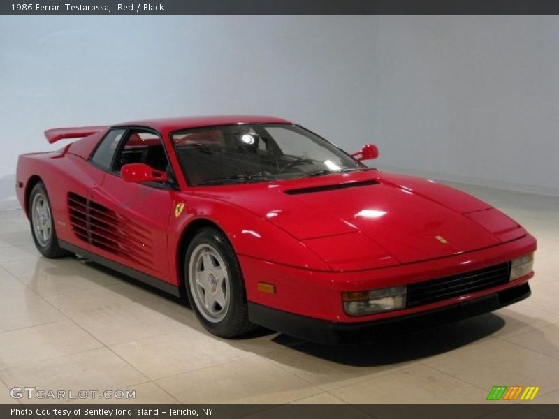 Red / Black 1986 Ferrari Testarossa