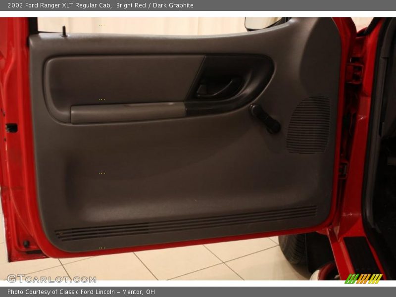 Bright Red / Dark Graphite 2002 Ford Ranger XLT Regular Cab