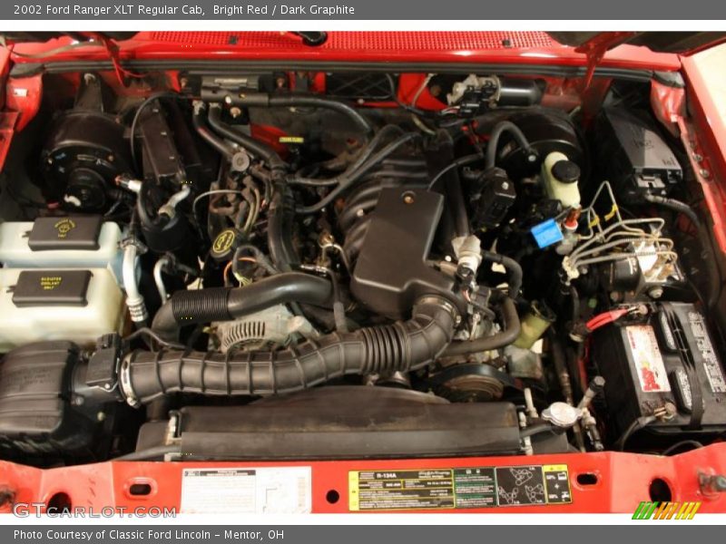  2002 Ranger XLT Regular Cab Engine - 3.0 Liter OHV 12-Valve Vulcan V6