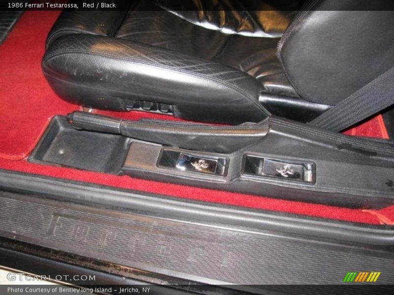 Controls of 1986 Testarossa 