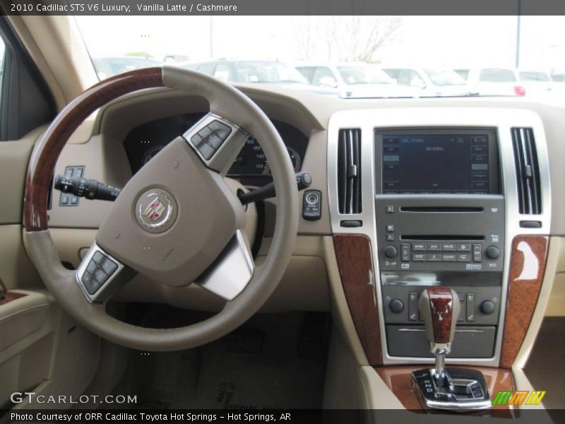 Dashboard of 2010 STS V6 Luxury