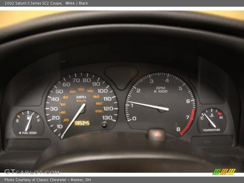  2002 S Series SC2 Coupe SC2 Coupe Gauges