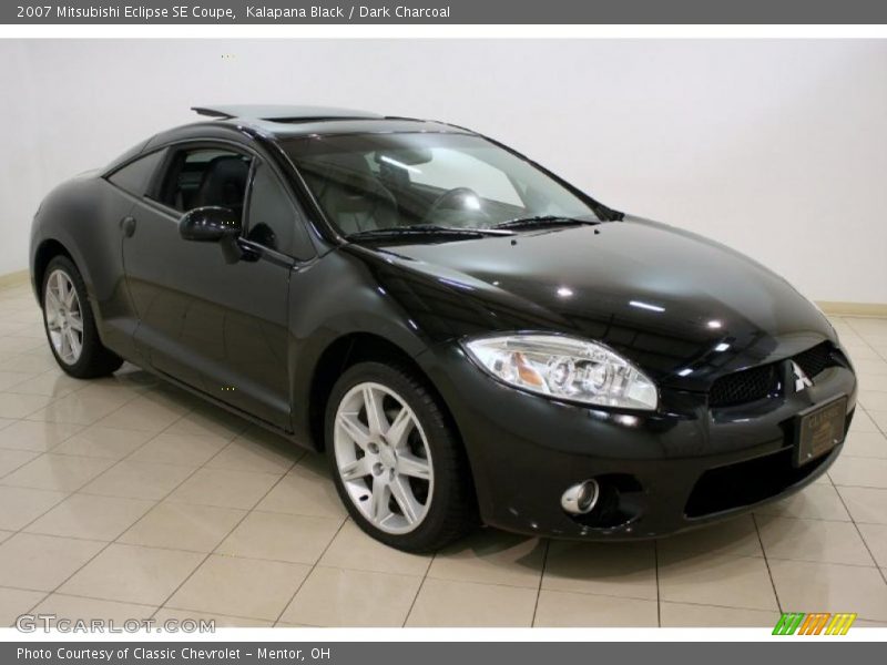 Kalapana Black / Dark Charcoal 2007 Mitsubishi Eclipse SE Coupe