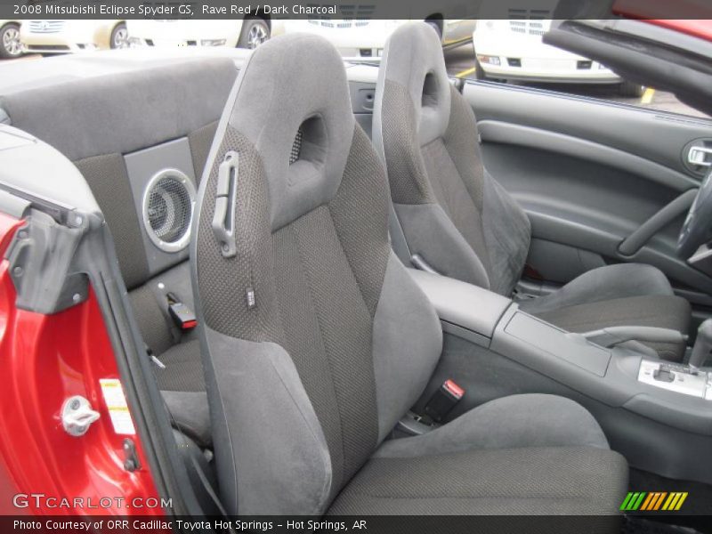 Rave Red / Dark Charcoal 2008 Mitsubishi Eclipse Spyder GS