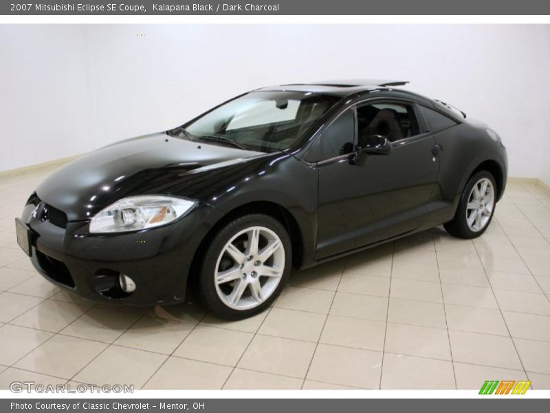 Kalapana Black / Dark Charcoal 2007 Mitsubishi Eclipse SE Coupe