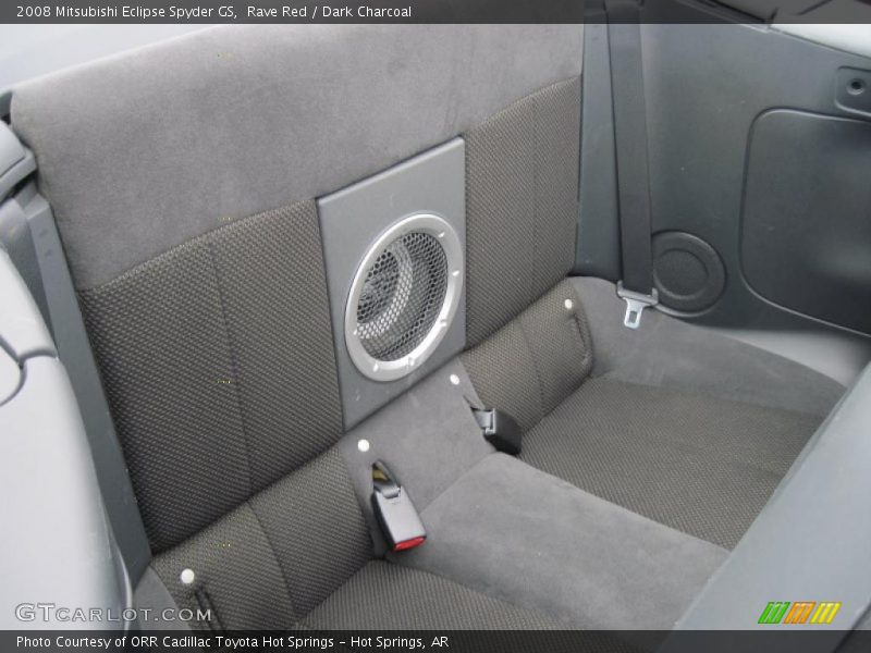 Rave Red / Dark Charcoal 2008 Mitsubishi Eclipse Spyder GS