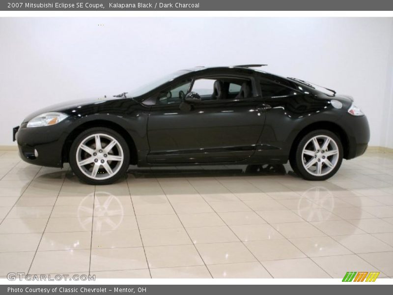 Kalapana Black / Dark Charcoal 2007 Mitsubishi Eclipse SE Coupe