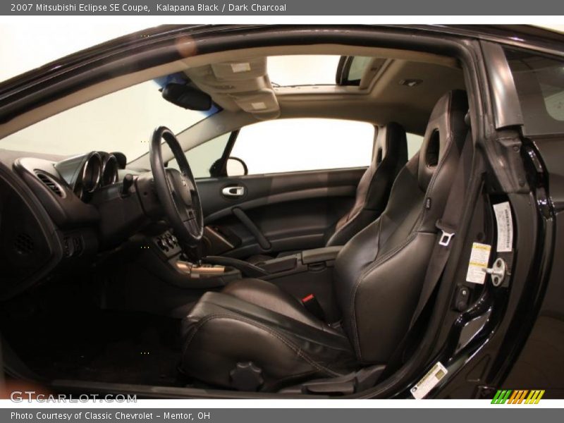Kalapana Black / Dark Charcoal 2007 Mitsubishi Eclipse SE Coupe