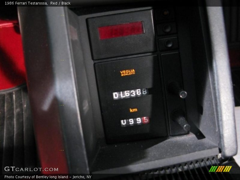 Red / Black 1986 Ferrari Testarossa
