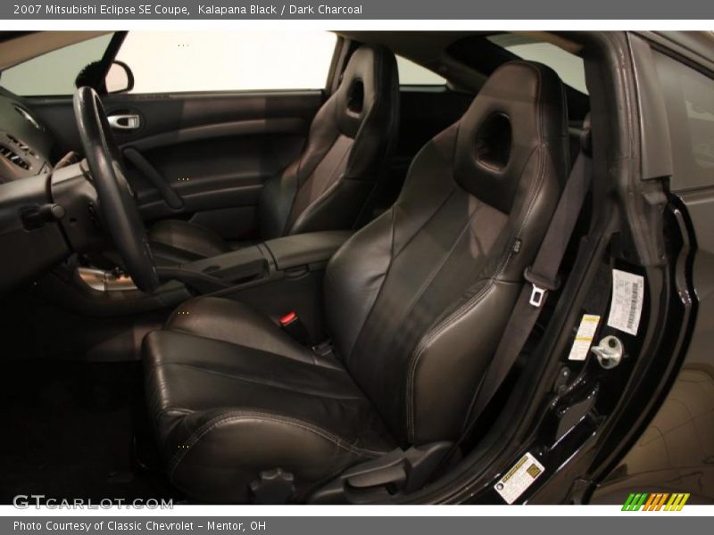 Kalapana Black / Dark Charcoal 2007 Mitsubishi Eclipse SE Coupe