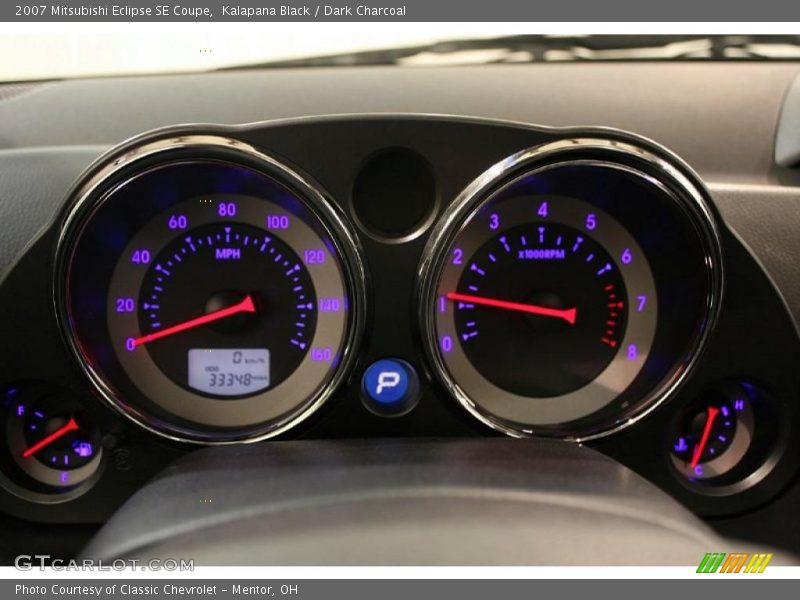 Kalapana Black / Dark Charcoal 2007 Mitsubishi Eclipse SE Coupe