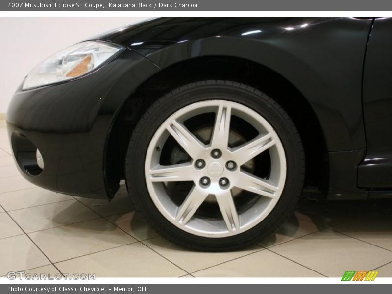 Kalapana Black / Dark Charcoal 2007 Mitsubishi Eclipse SE Coupe