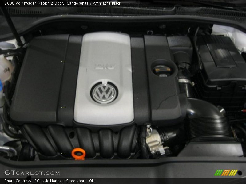 Candy White / Anthracite Black 2008 Volkswagen Rabbit 2 Door