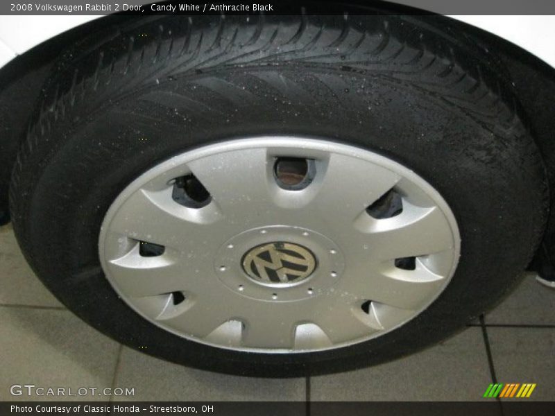 Candy White / Anthracite Black 2008 Volkswagen Rabbit 2 Door