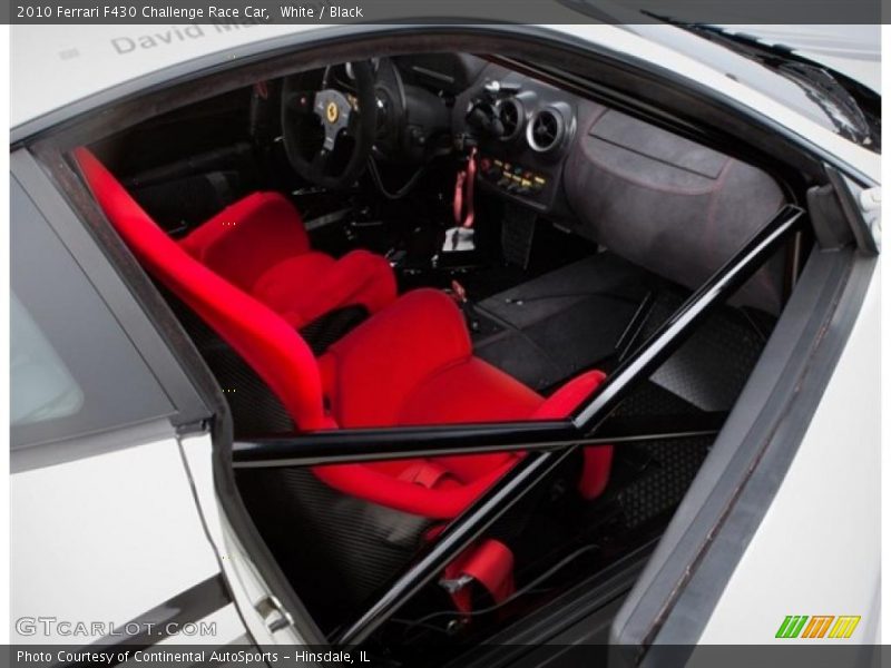 2010 F430 Challenge Race Car Black Interior Photo No