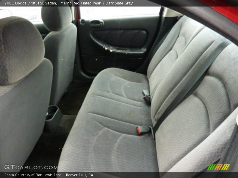 Inferno Red Tinted Pearl / Dark Slate Gray 2001 Dodge Stratus SE Sedan