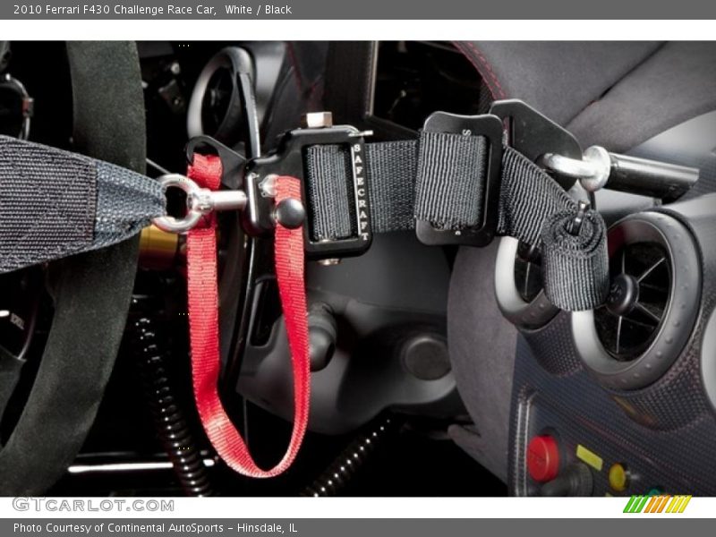 White / Black 2010 Ferrari F430 Challenge Race Car
