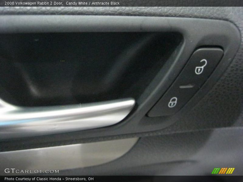 Candy White / Anthracite Black 2008 Volkswagen Rabbit 2 Door