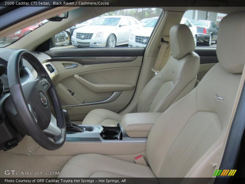  2008 CTS Sedan Cashmere/Cocoa Interior