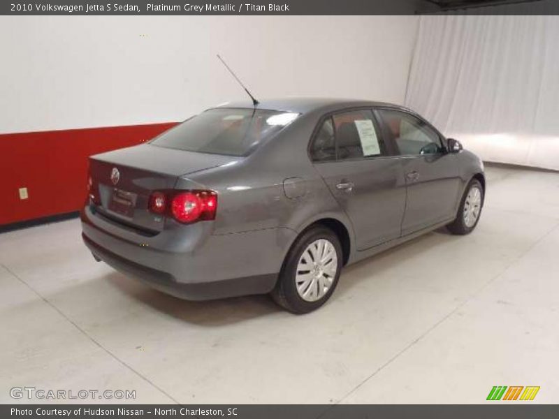 Platinum Grey Metallic / Titan Black 2010 Volkswagen Jetta S Sedan