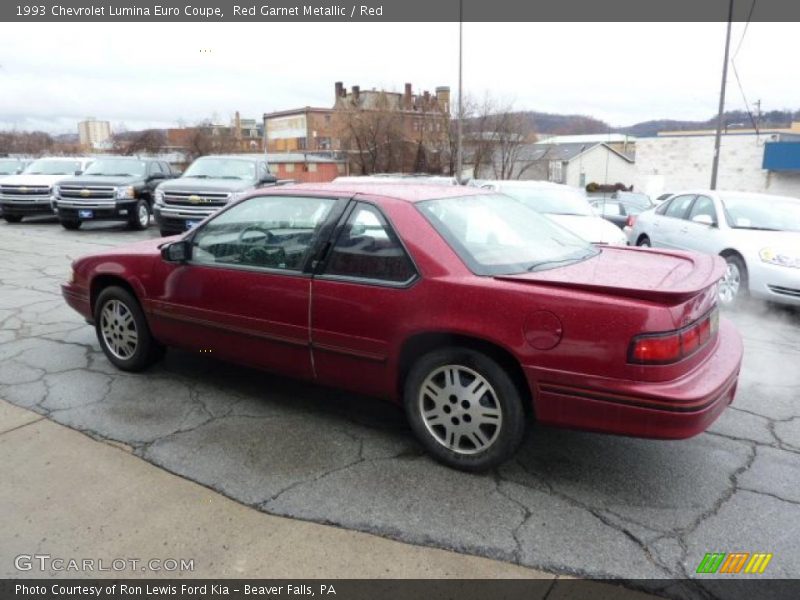  1993 Lumina Euro Coupe Red Garnet Metallic