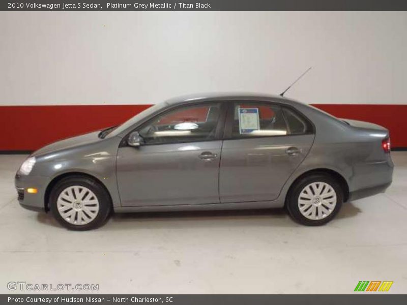 Platinum Grey Metallic / Titan Black 2010 Volkswagen Jetta S Sedan