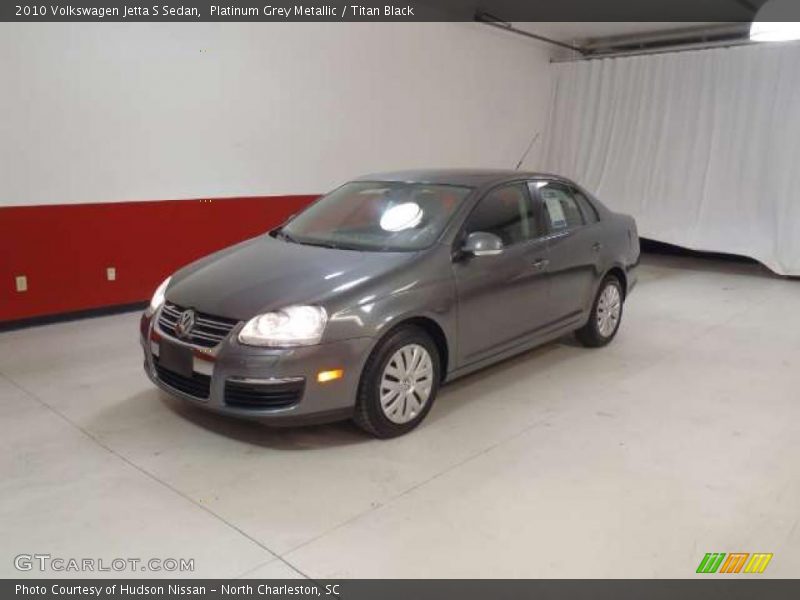 Platinum Grey Metallic / Titan Black 2010 Volkswagen Jetta S Sedan