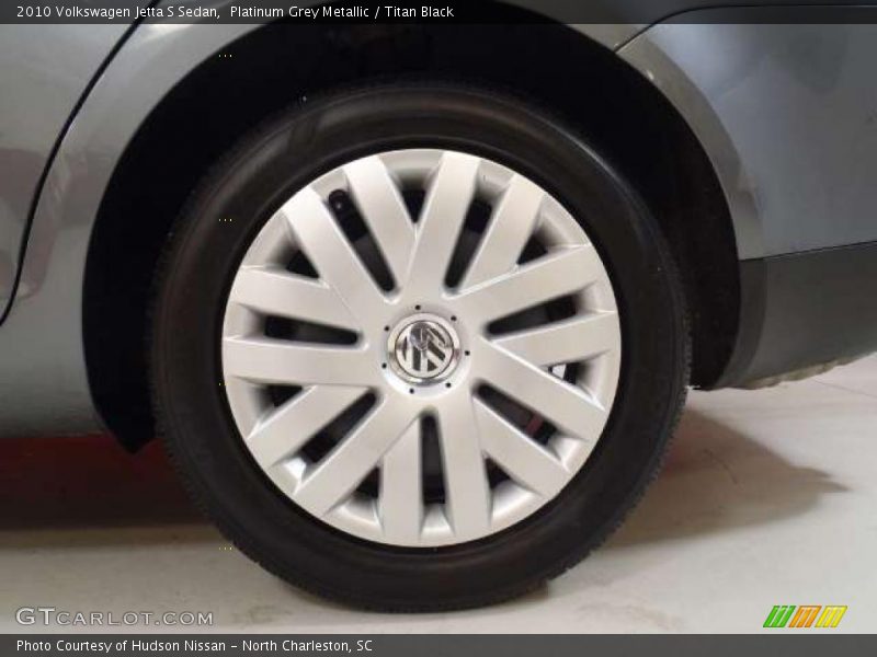 Platinum Grey Metallic / Titan Black 2010 Volkswagen Jetta S Sedan