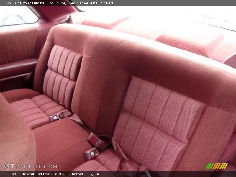  1993 Lumina Euro Coupe Red Interior