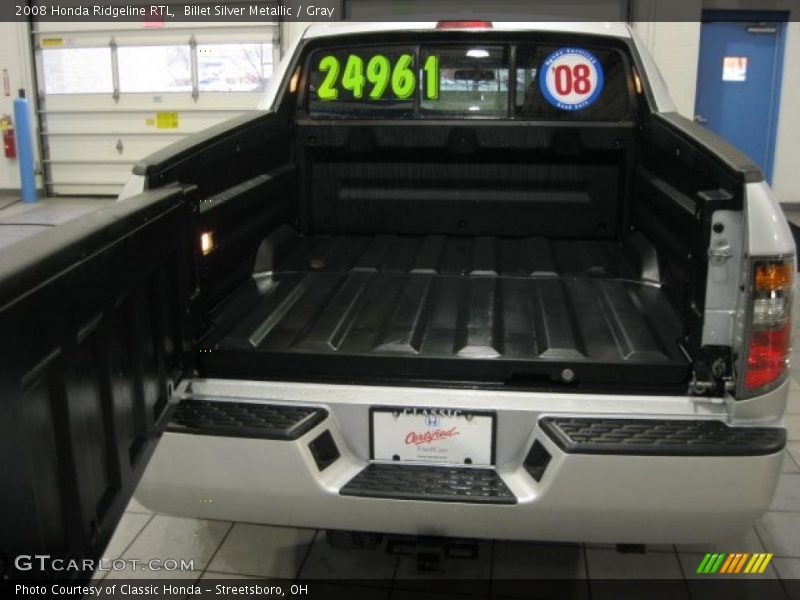 Billet Silver Metallic / Gray 2008 Honda Ridgeline RTL
