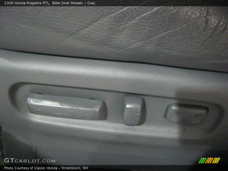 Billet Silver Metallic / Gray 2008 Honda Ridgeline RTL