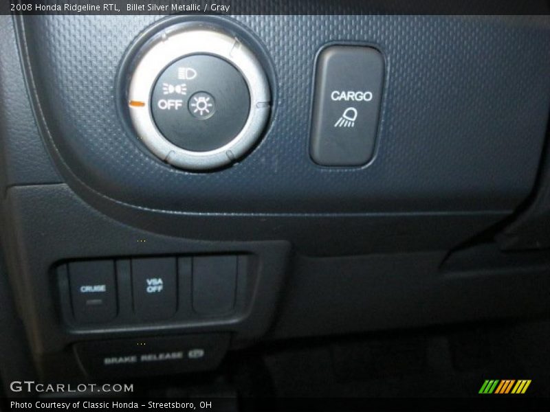 Billet Silver Metallic / Gray 2008 Honda Ridgeline RTL