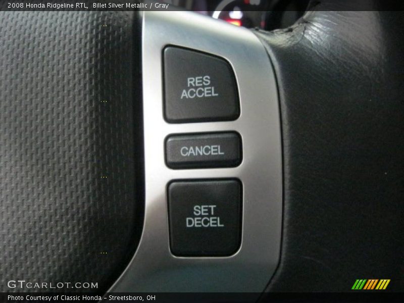 Billet Silver Metallic / Gray 2008 Honda Ridgeline RTL