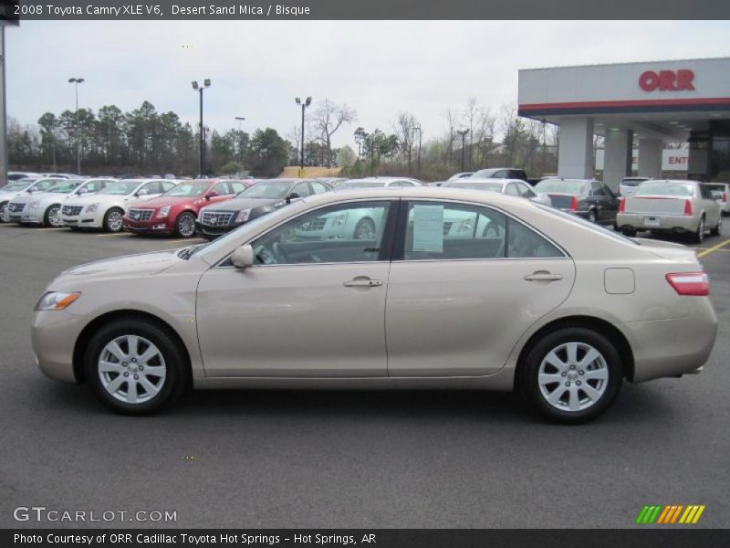 Desert Sand Mica / Bisque 2008 Toyota Camry XLE V6