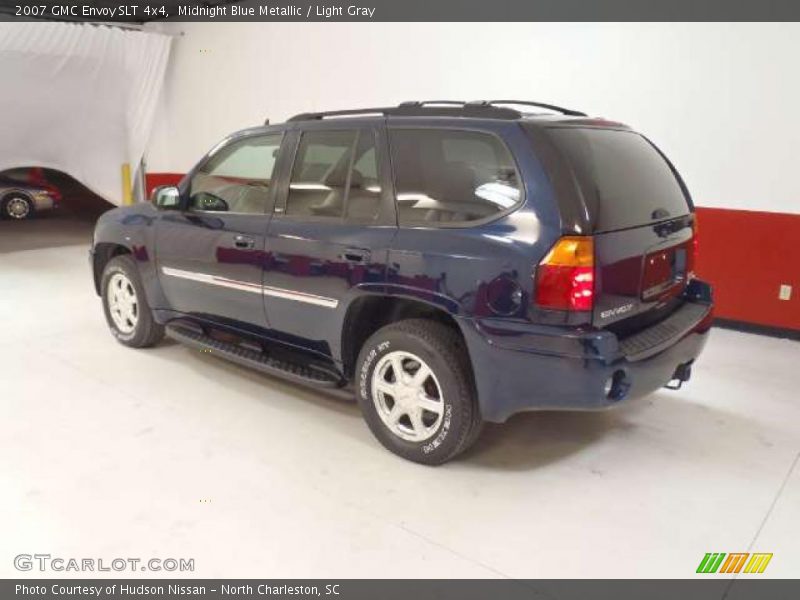 Midnight Blue Metallic / Light Gray 2007 GMC Envoy SLT 4x4