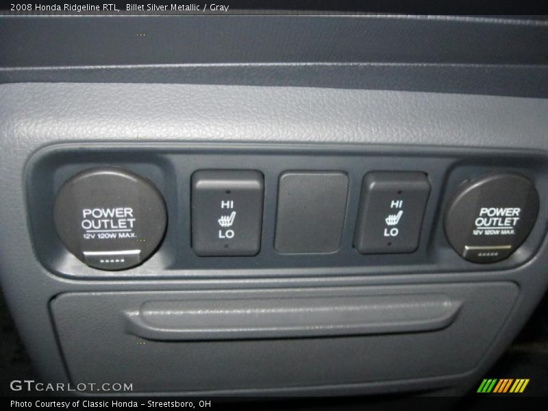 Billet Silver Metallic / Gray 2008 Honda Ridgeline RTL