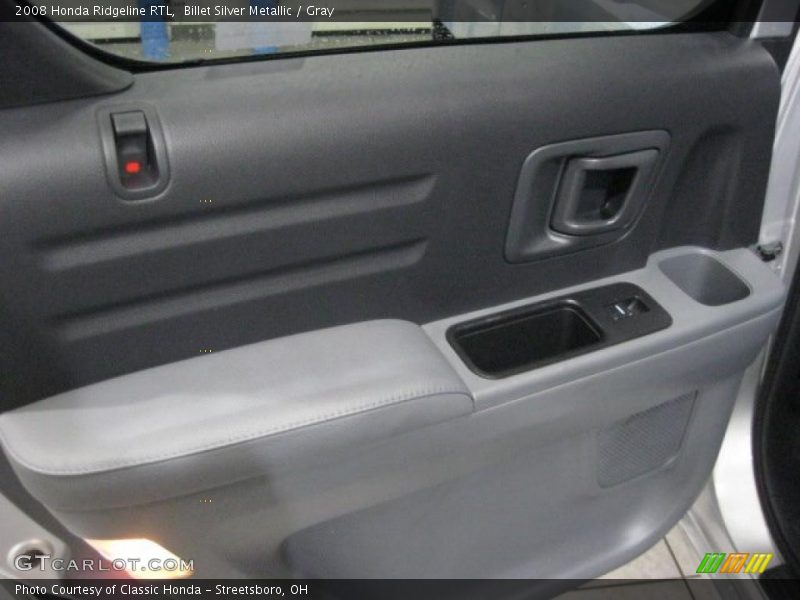 Billet Silver Metallic / Gray 2008 Honda Ridgeline RTL