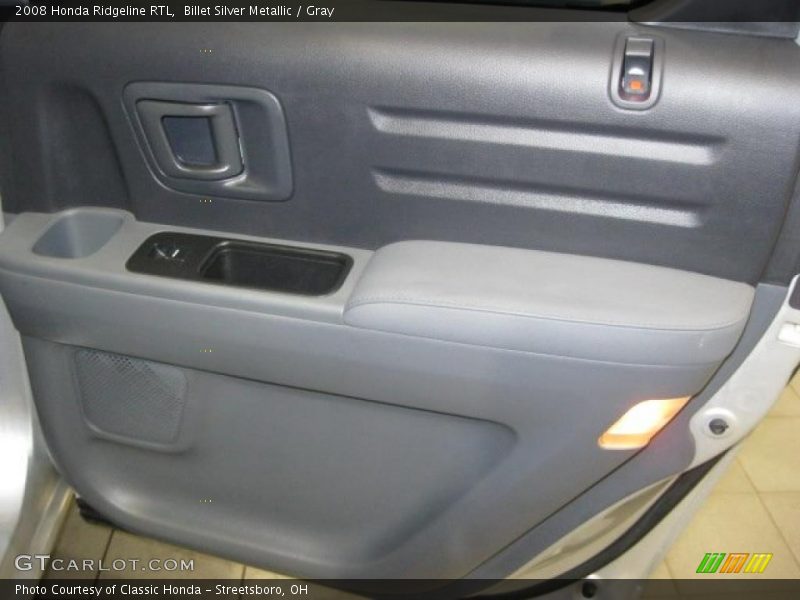 Billet Silver Metallic / Gray 2008 Honda Ridgeline RTL
