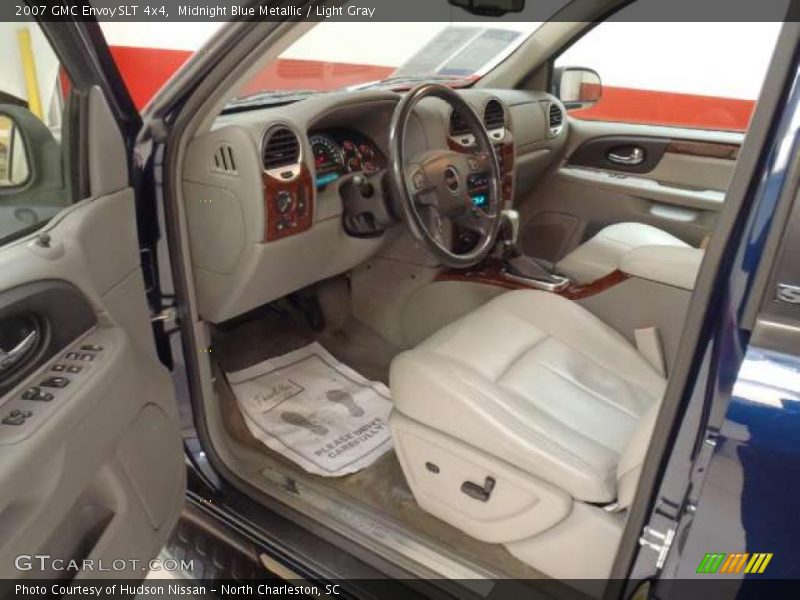 Midnight Blue Metallic / Light Gray 2007 GMC Envoy SLT 4x4