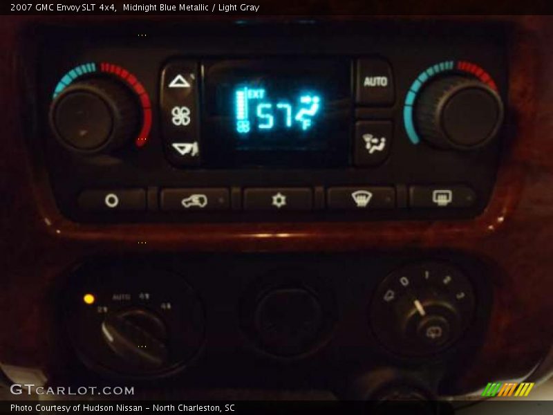 Midnight Blue Metallic / Light Gray 2007 GMC Envoy SLT 4x4