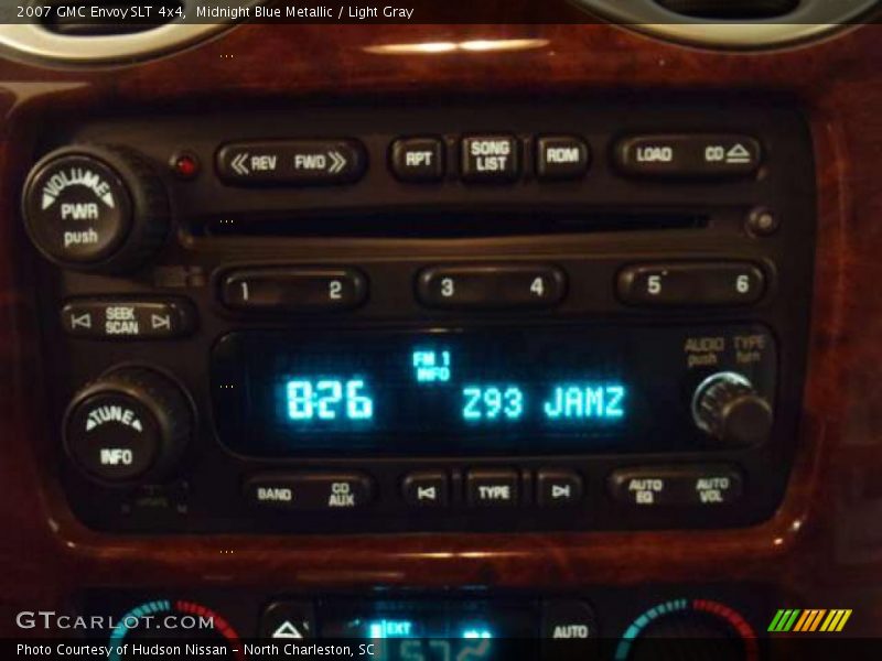 Midnight Blue Metallic / Light Gray 2007 GMC Envoy SLT 4x4