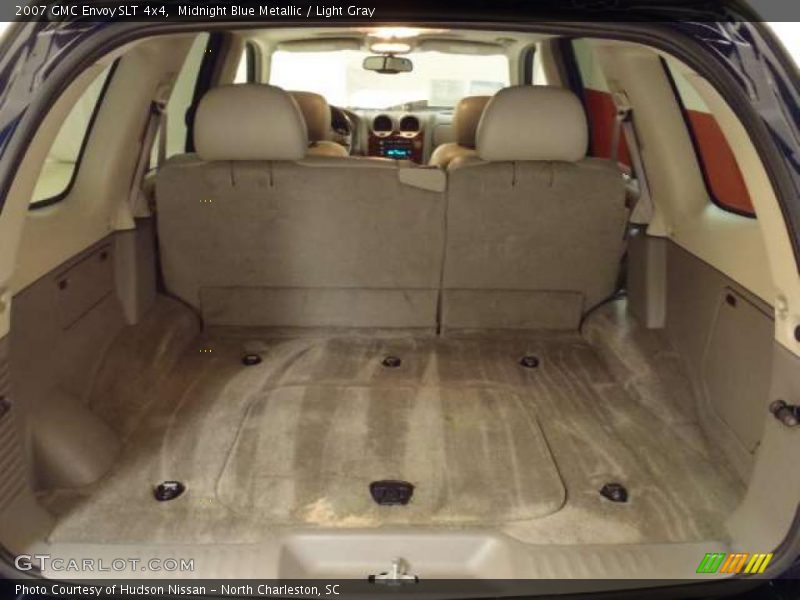 Midnight Blue Metallic / Light Gray 2007 GMC Envoy SLT 4x4
