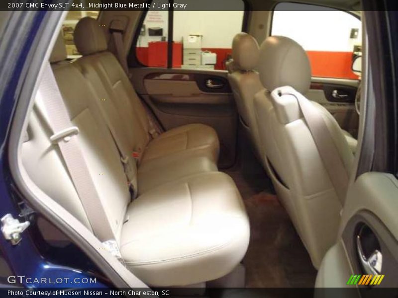 Midnight Blue Metallic / Light Gray 2007 GMC Envoy SLT 4x4
