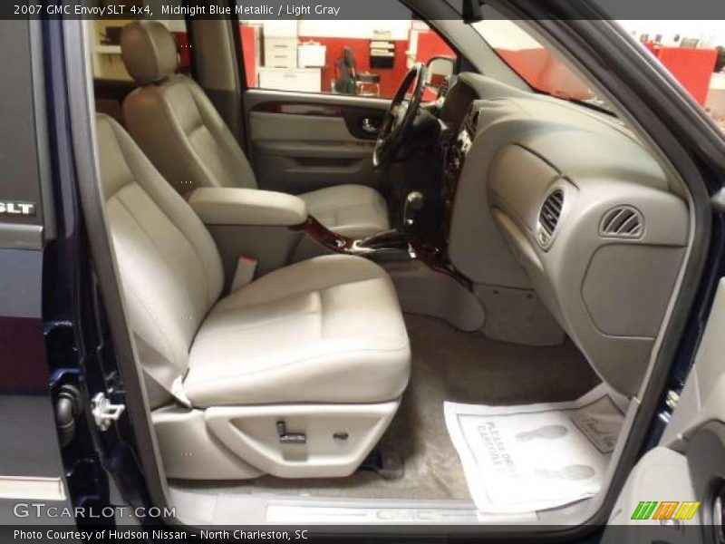 Midnight Blue Metallic / Light Gray 2007 GMC Envoy SLT 4x4