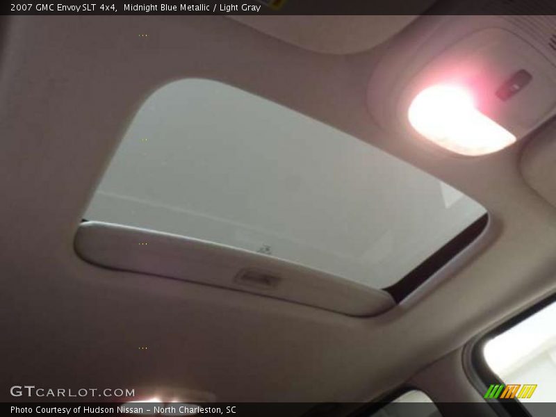 Midnight Blue Metallic / Light Gray 2007 GMC Envoy SLT 4x4