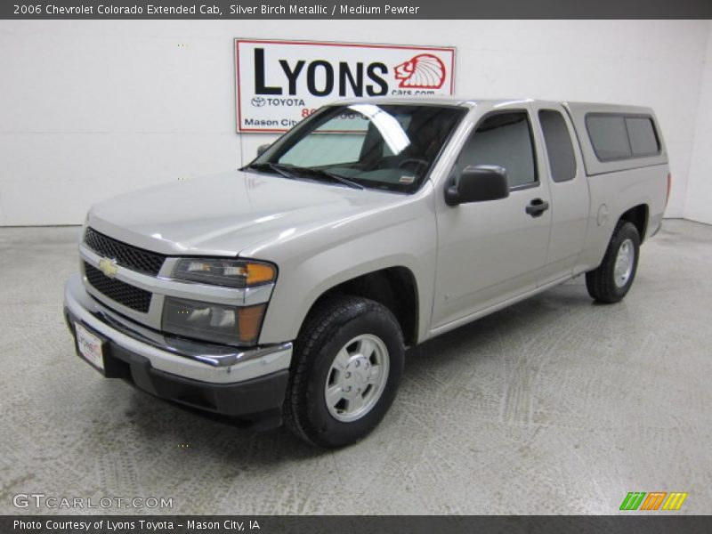 Silver Birch Metallic / Medium Pewter 2006 Chevrolet Colorado Extended Cab