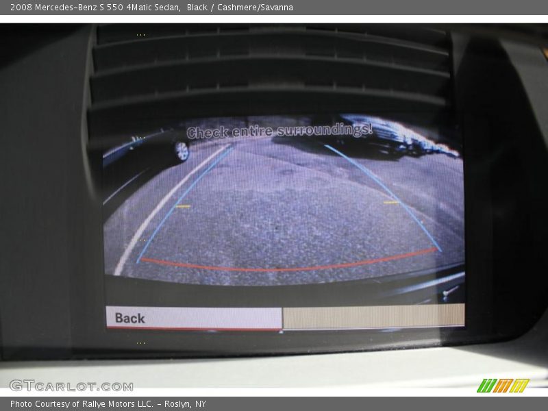 Black / Cashmere/Savanna 2008 Mercedes-Benz S 550 4Matic Sedan