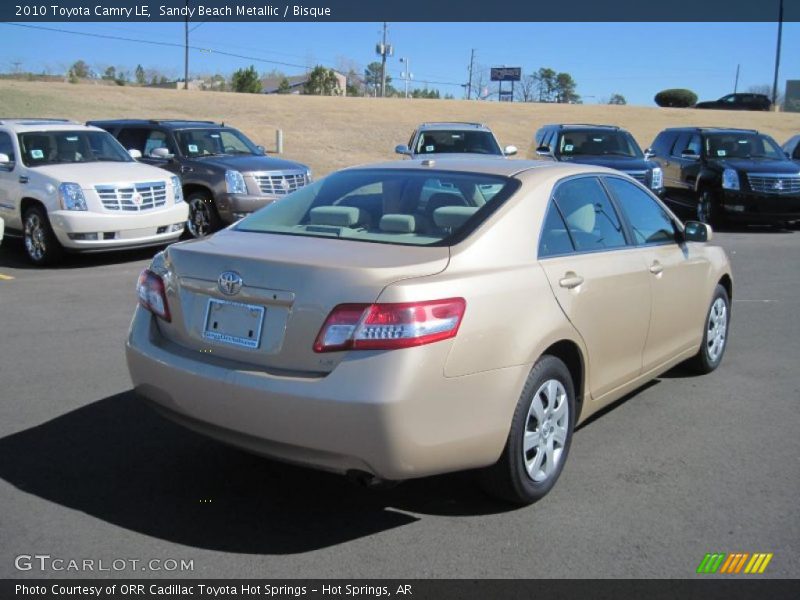 Sandy Beach Metallic / Bisque 2010 Toyota Camry LE